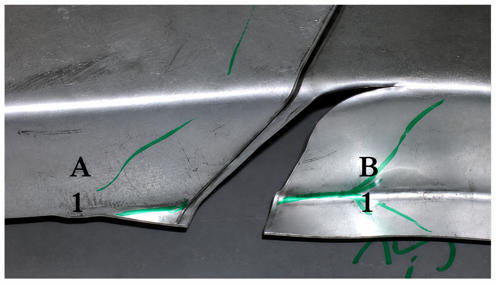 Fracture on Real Part
